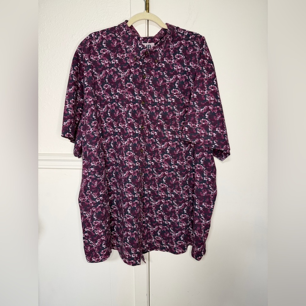 HB Floral Print Shirt 4XL